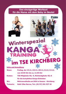 Winterspezial ‚Kangatraining‘ im TSE Kirchberg