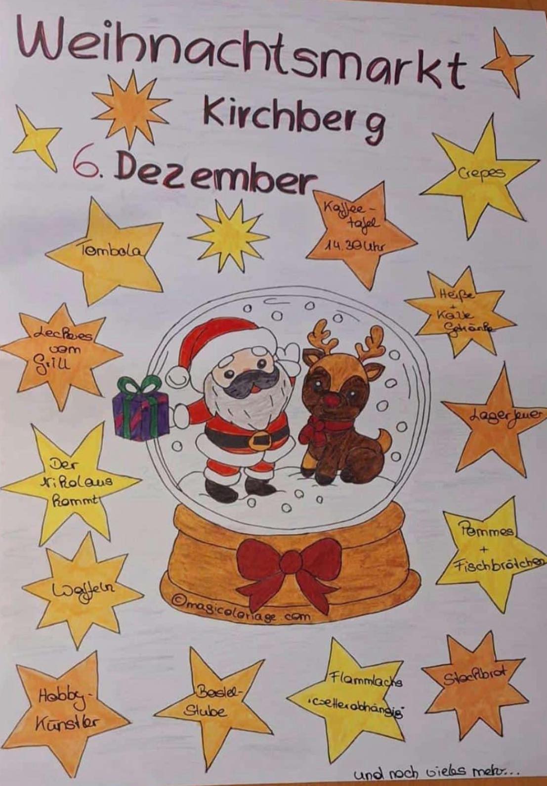 🎄✨ Weihnachtsmarkt in Kirchberg – 6. Dezember ✨🎄