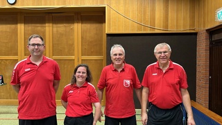 2. Kreisklasse: von links nach rechts: Markus Rieger, Ariane Tillmann, Jürgen Seitz, Burkhard Schulz;
es fehlt Werner Hachmeister